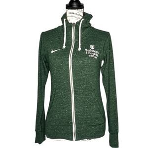Nike X-SMALL Washington University St. Louis Full Zip Long Sleeve Hooded Jacket